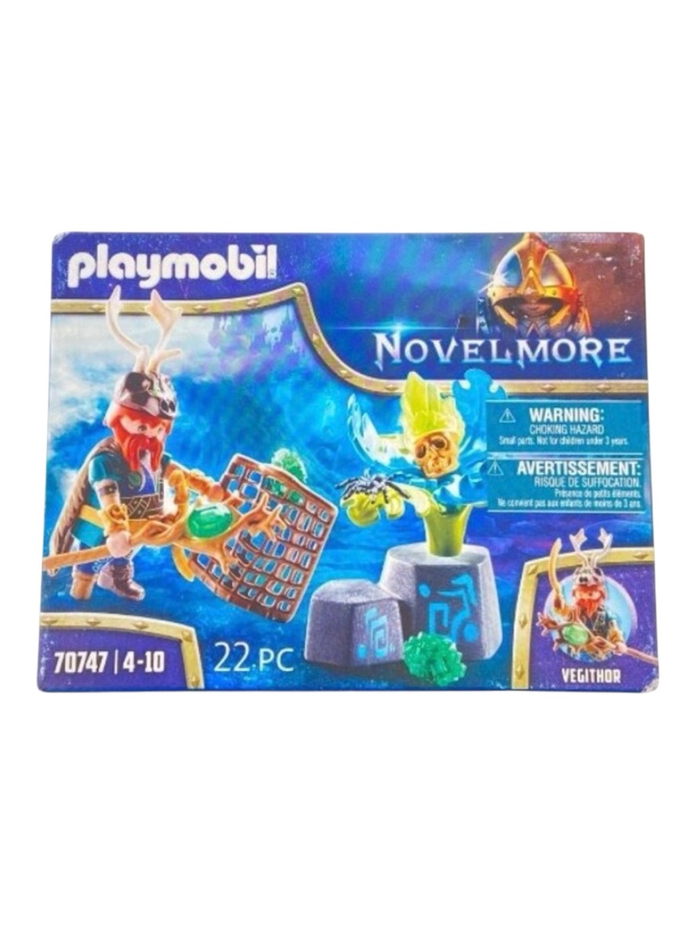 Rare Playmobil Novelmore Vegithor 22-Piece Set 70747 For Ages 4-10